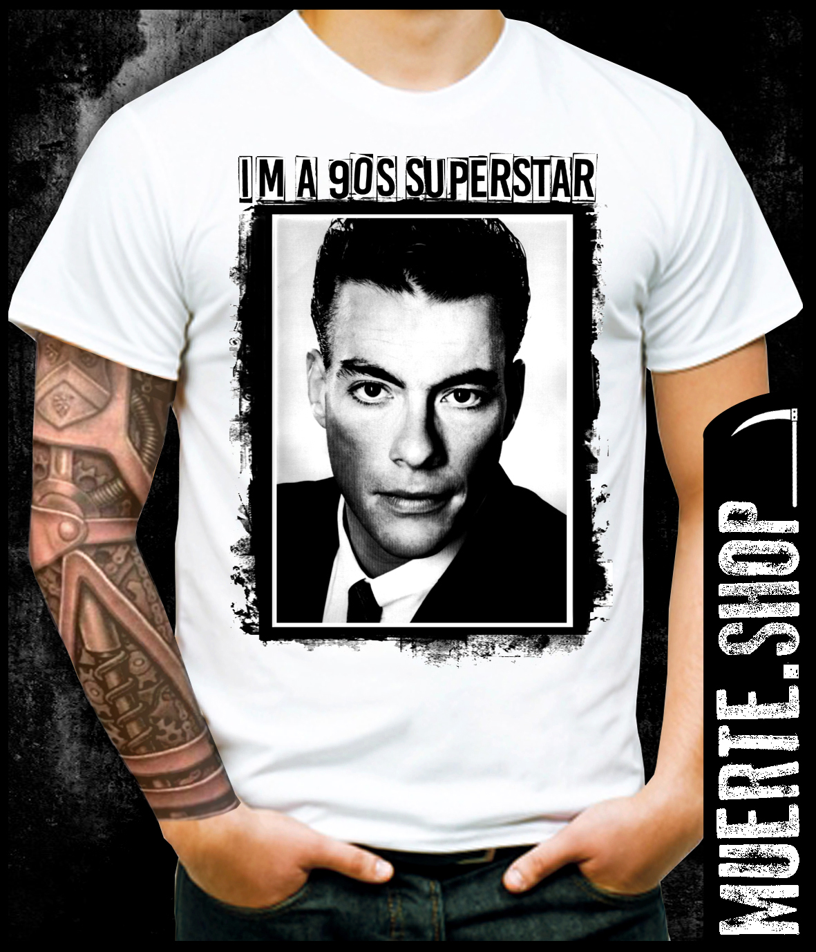 Тениска JEAN CLAUDE SUPERSTAR Тениска JEAN CLAUDE SUPERSTAR